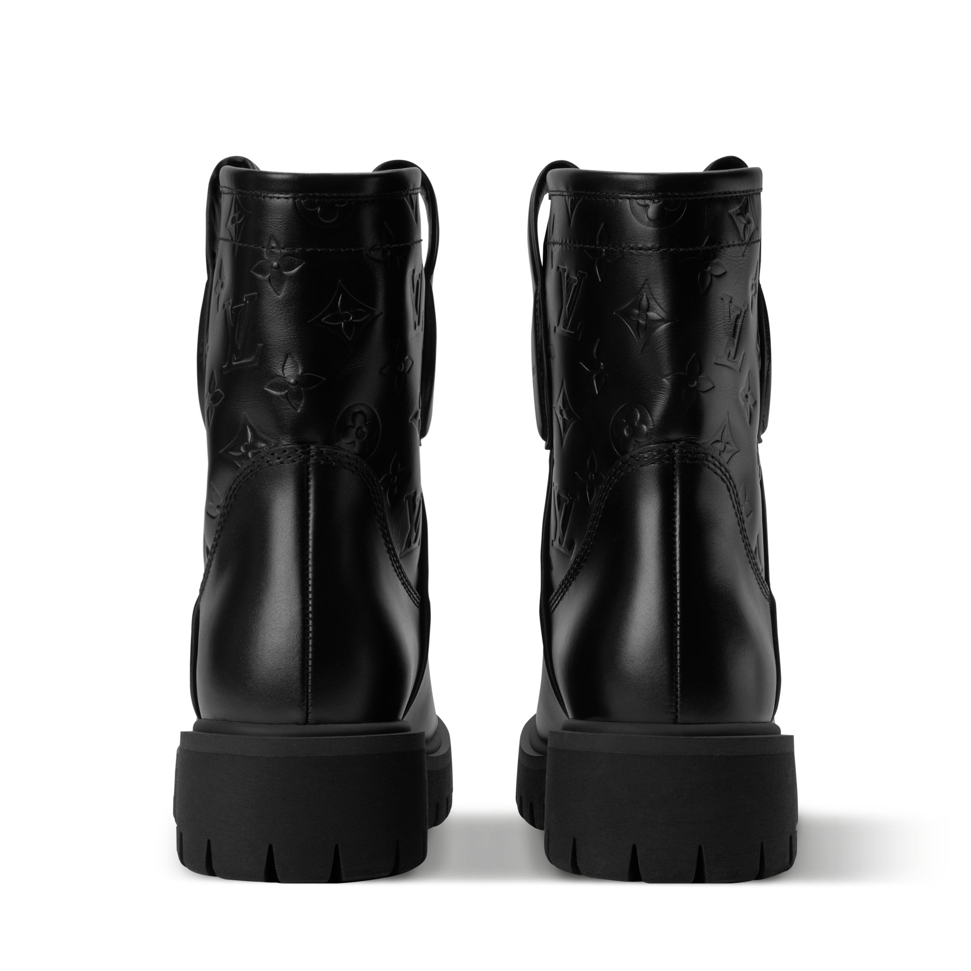 Negro Botas Zapatos | LOUIS VUITTON